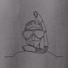 Potápěč jedním tahem