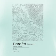 Praděd - vrstevnice v obdélníku
