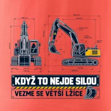 Když to nejde silou vezme se větší lžíce