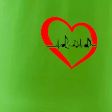 Moje srdce bije pro hudbu - srdce malé