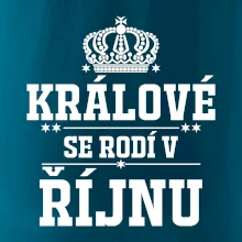 Králové se rodí v řijnu