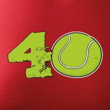 Tenis kulaté narozeniny 40