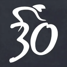 Cyklista slaví třicítku (30)