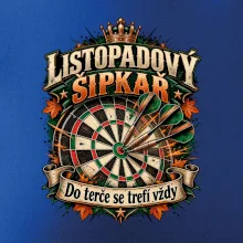 Listopadový šipkař mistr terče