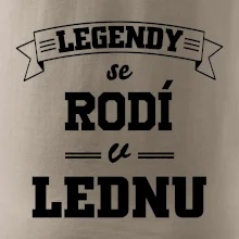 Legendy se rodí v lednu