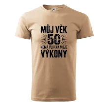 Můj věk nemá vliv na moje výkony