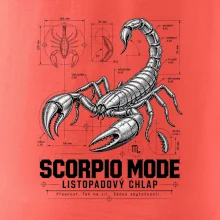 Listopadový štír technický nákres scorpio mode