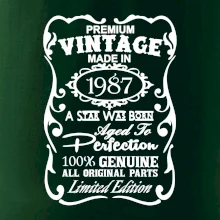 Vintage Etiketa - 1987