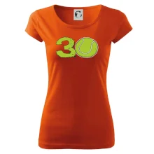 Tenis kulaté narozeniny 30