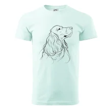 Anglický kokršpaněl černá kresba