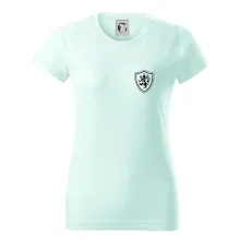 Český lev erb na prsu a na zádech