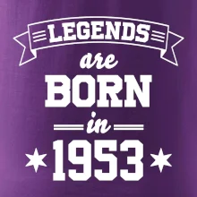 Legends are born in 1953