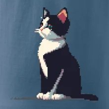 Mourovatá kočka pixel