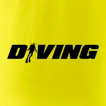 Diving nápis potápěč