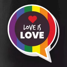 Love is love bublina