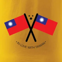 In love with Taiwan - vlajky