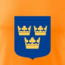 Švédský znak tři korunky velký
