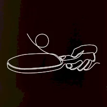 Stolní tenis jedním tahem