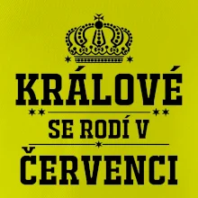 Králové se rodí v červenci
