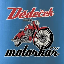 Dědeček motorkář