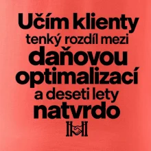 Daňová optimalizace versus deset let natvrdo