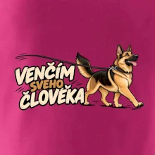 Venčím svého člověka - německý ovčák