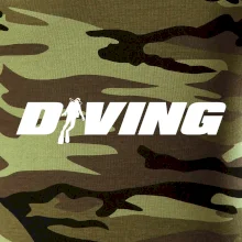 Diving nápis potápěč