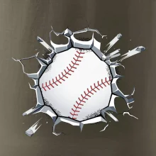 Baseball míč v triku