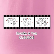 Svatební den - váš nápis (Hana-creative)