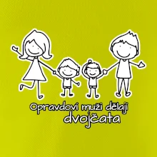 Opravdoví muži dělají dvojčata - kluk kluk