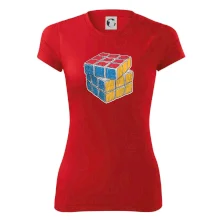 Rubikova kostka kreslená