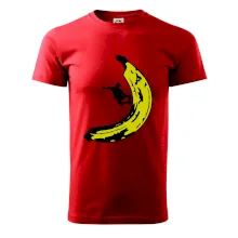 Skateboardista na banánu