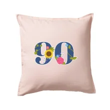 Květinové číslo kreslené - 90