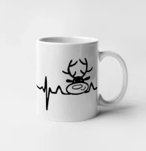 EKG Vánoce Vločky a sob