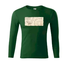 Mapa Báňské dráhy z Moravské Ostravy do Doubravy