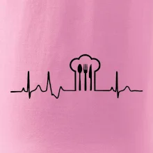 EKG kuchař čepice a příbory
