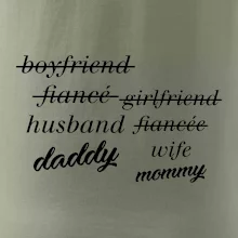 Partnerské triko nastávající rodiče