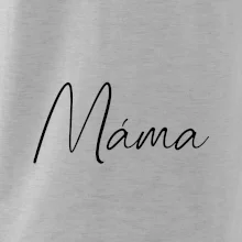 Nápis psací na prsou - máma