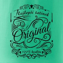 Vintage nejlepší tatínek 100% kvalita