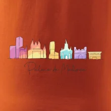 Mallorca - Siluety památek - barevné