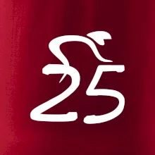 Cyklista slaví pětadvacítku (25)