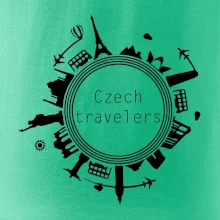 Czech Travelers jednobarevný