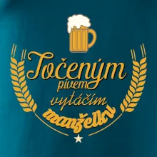 Točeným pivem vytáčím manželku