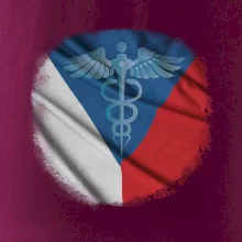 Hrdinové zdravotnictví - Česká vlajka (Pecka design)