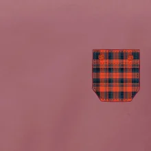 Flanelové triko červené