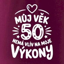 Můj věk nemá vliv na moje výkony