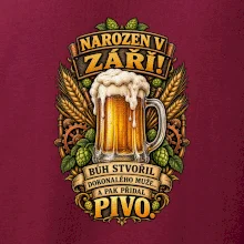 Narozen v září! Pivo