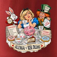 Alenka v říši dluhů čajový dýchánek státního rozpočtu