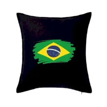 Brazílie vlajka štětkou