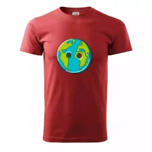 Planeta země knoflík (Pecka design)